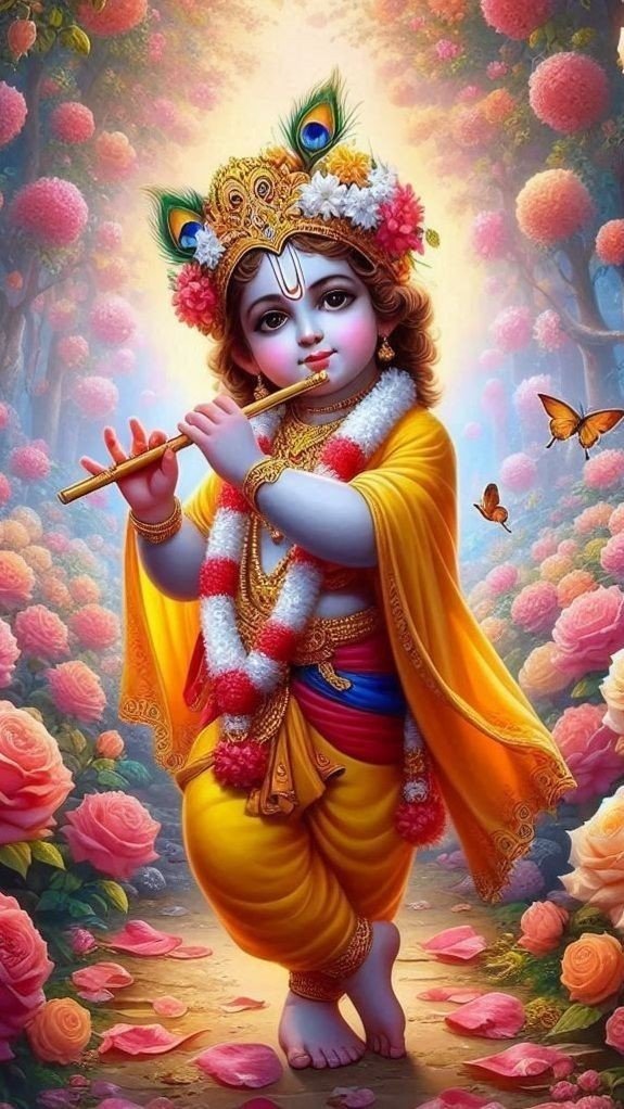 Krishna wallpaper full screen