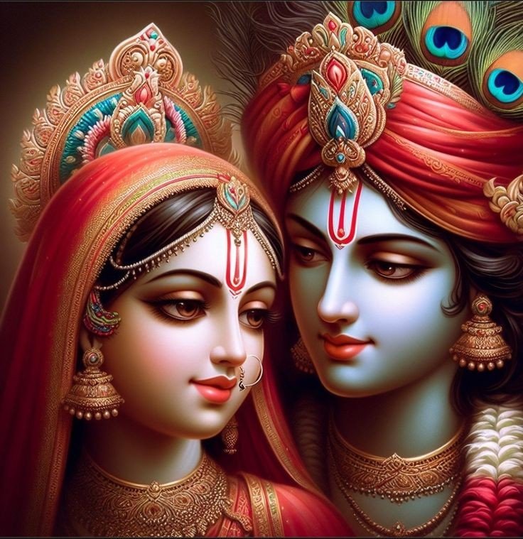 Radha Krishna love wallpaper