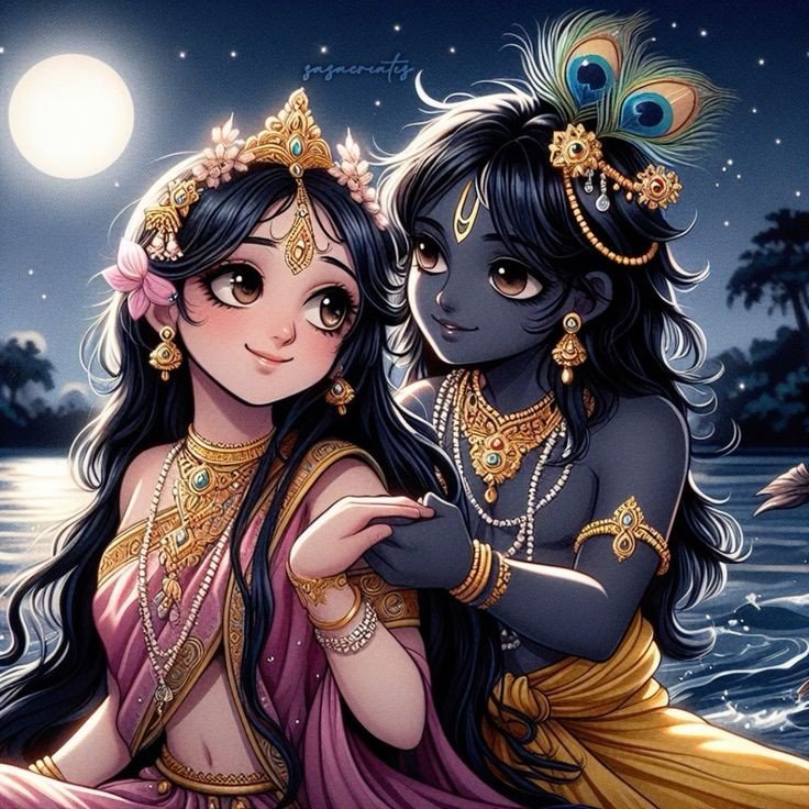 little radha krishna love wallpaper hd