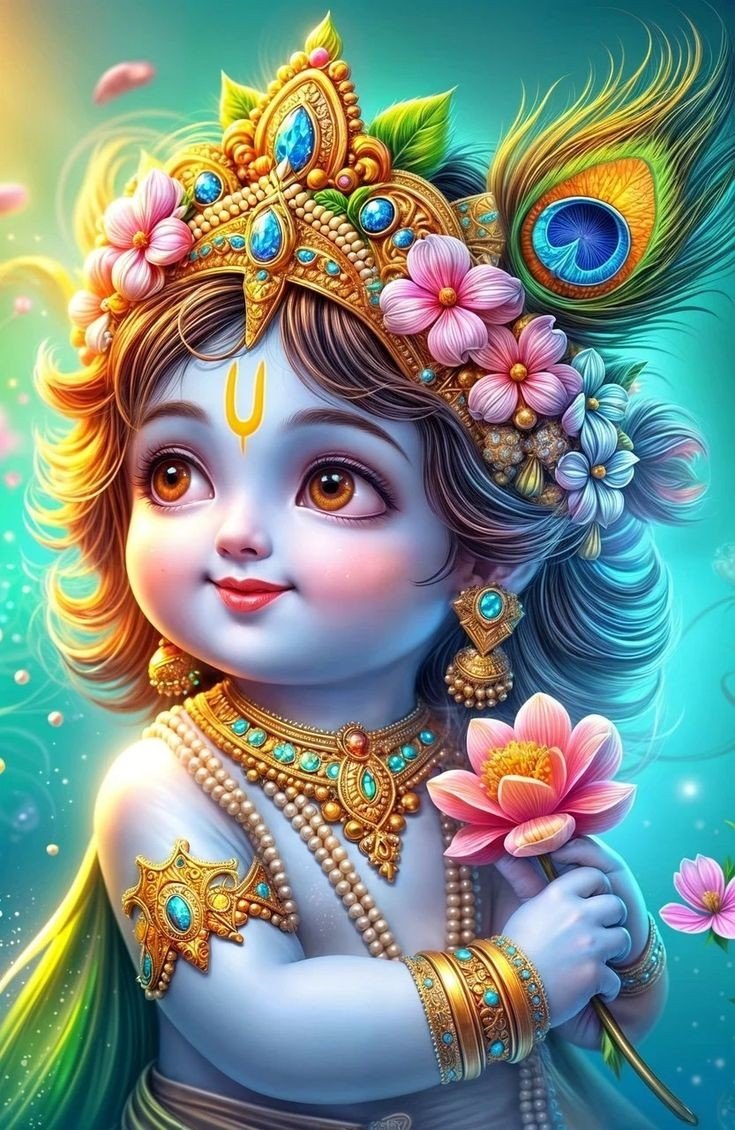 little radha krishna wallpaper