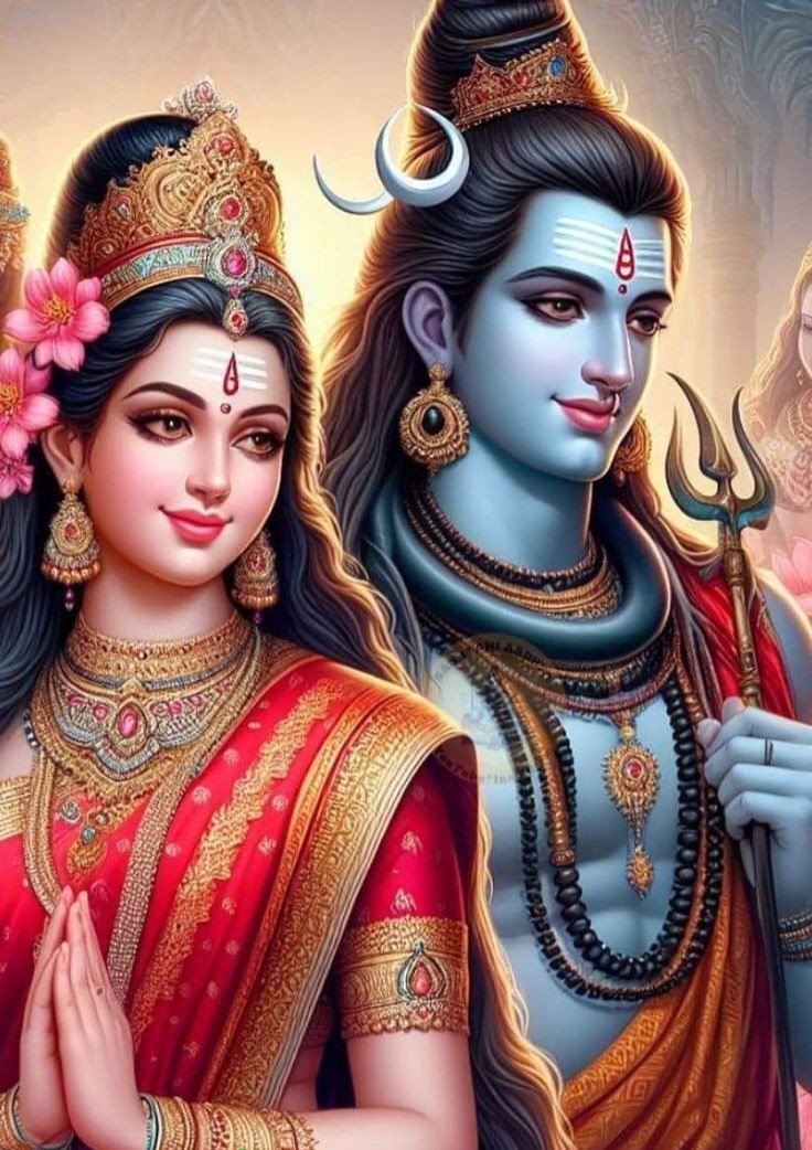 shiv parvati wallpaper