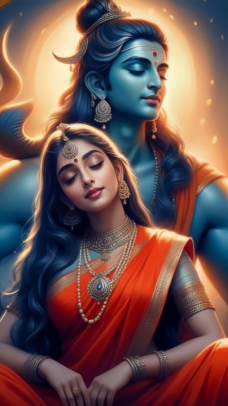 shiv parvati wallpaper