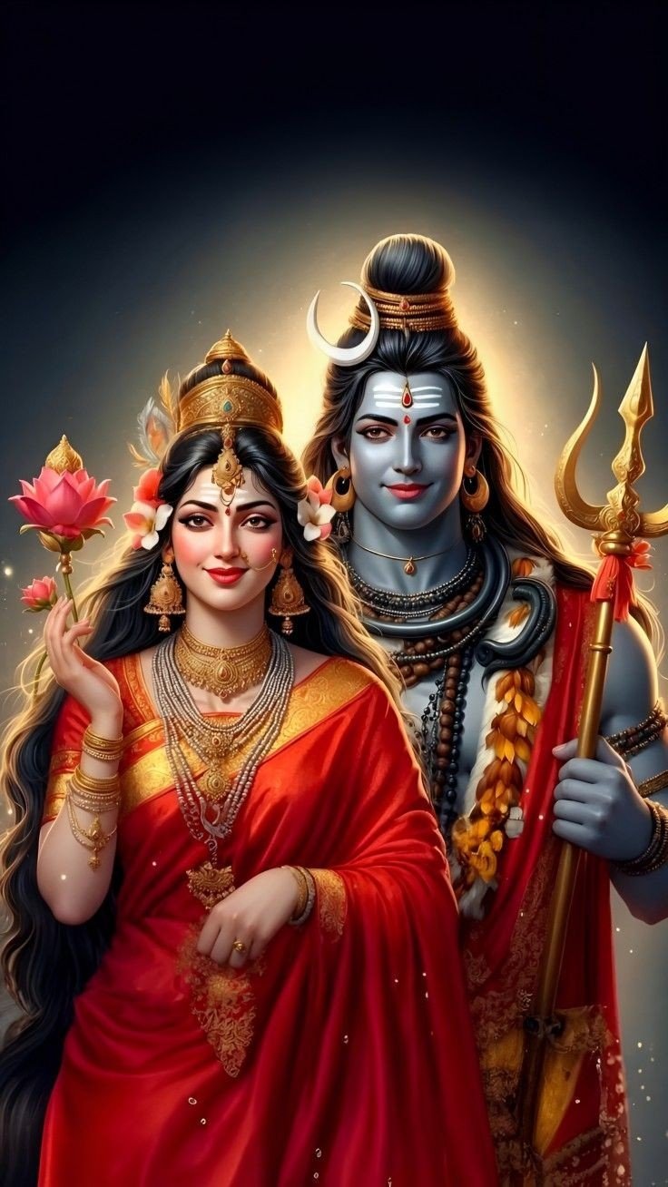 shiv parvati wallpaper