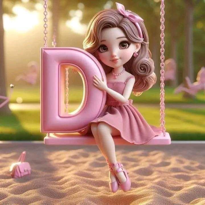 D Letter Image girls D Letter Image girls