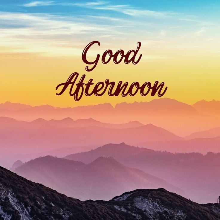 Lunch Good Afternoon Images