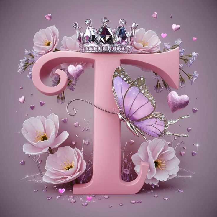 T Letter Dp images