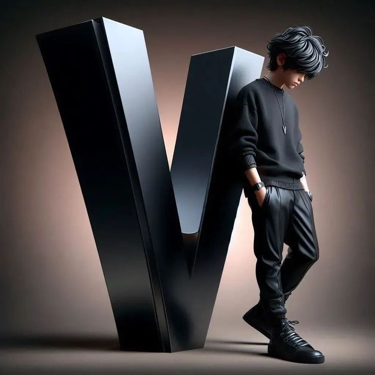 V Name Stylish Dp V Name Stylish Dp