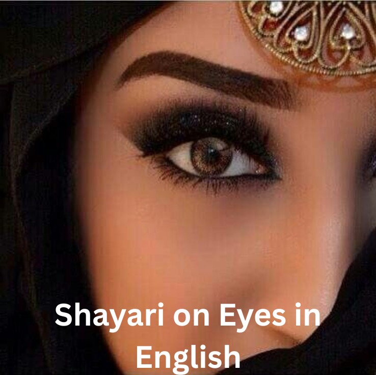 shayari on eyes in english